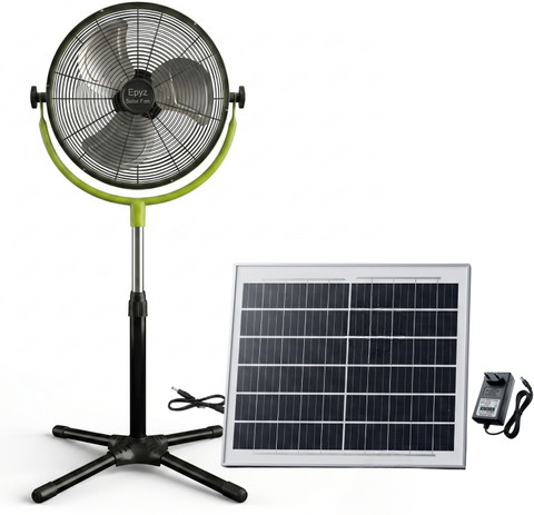High-Efficiency DC Solar Fan